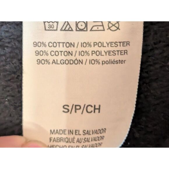 Thrasher Magazine Flame Logo Pullover Hoodie Sweatshirt Small Black Skater - Picture 3 of 4